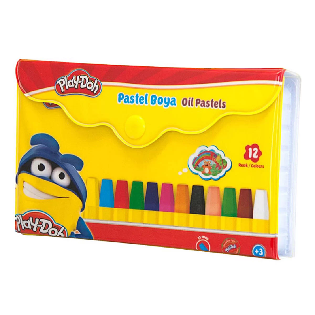 Play-Doh Pastel Boya Çantalı 12 Renk