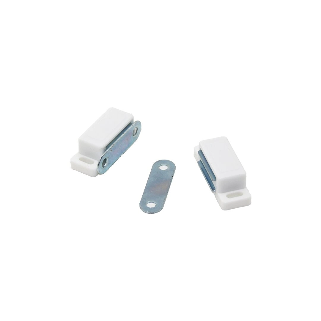 Beyaz Mıknatıslı Sineklik 4.5 cm 50 Adet Set
