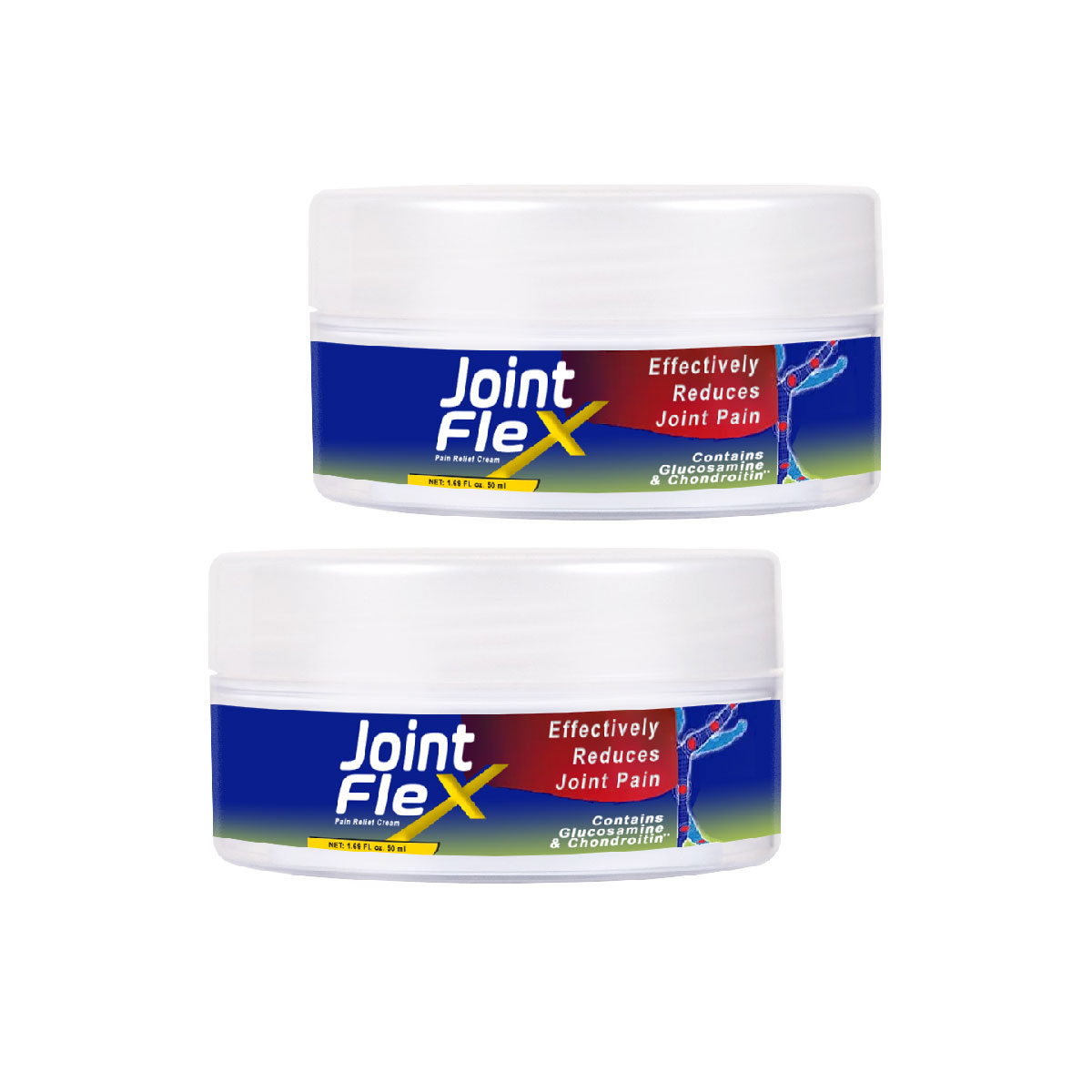Joint Flex PainCream 2 Adet - Vücut MasajTeskin Kremi 50 ml