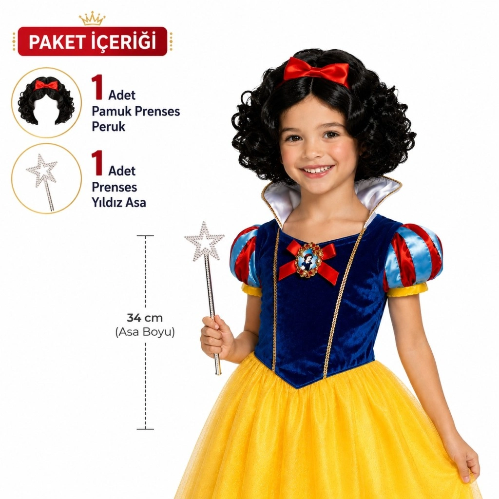 Set Halinde Yıldız Asası 2 Parça Eğlenceli Oyun Aksesuarı
