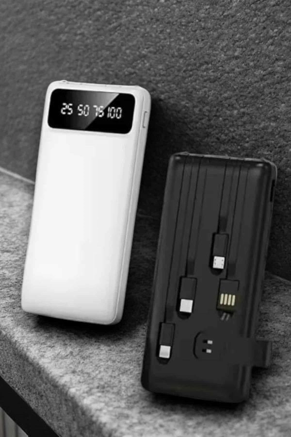 Yüksek Kapasiteli Powerbank 20000mAh USB Type-C Uyumlu