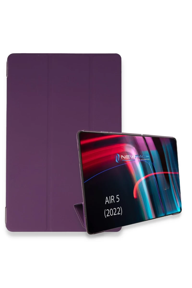 Apple iPad Air 5 (2022) Kılıf Tablet Smart Kılıf - Mor