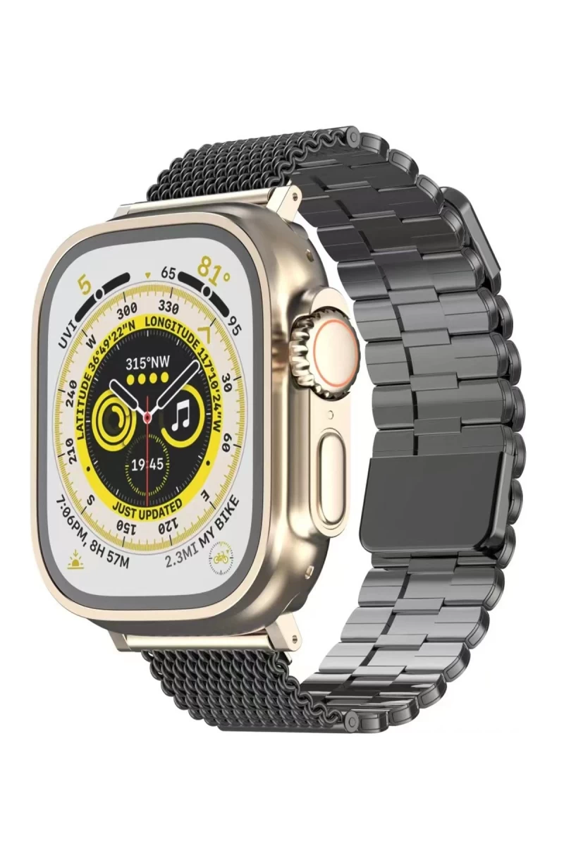 Apple Watch 42mm Uyumlu Ascend Metal Kordon - Gri