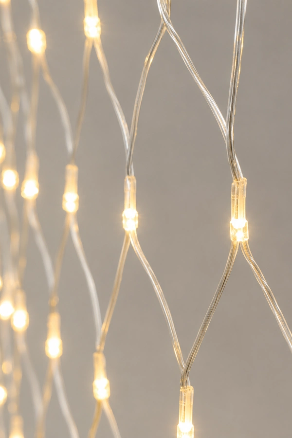 Şık LED File Işık 2 Metre Balkon Bahçe Oda Dekorasyonu