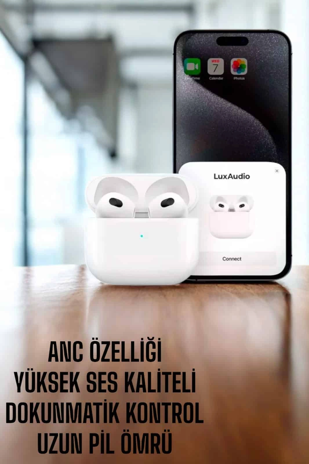 Bluetooth Kulaklık Aktif Gürültü Önleme 1 Adet