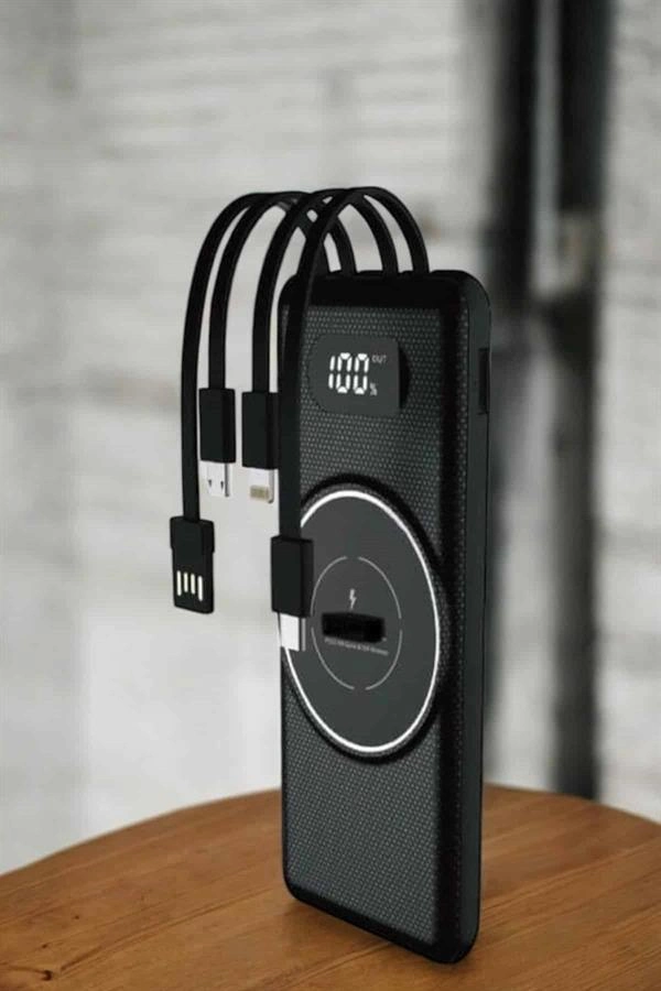 Çoklu Şarj Özellikli Hızlı Şarj Powerbank 10000 mAh