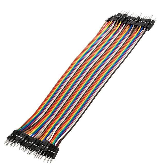 20 Cm Erkek/Erkek Jumper Kablo (40’lı Paket)