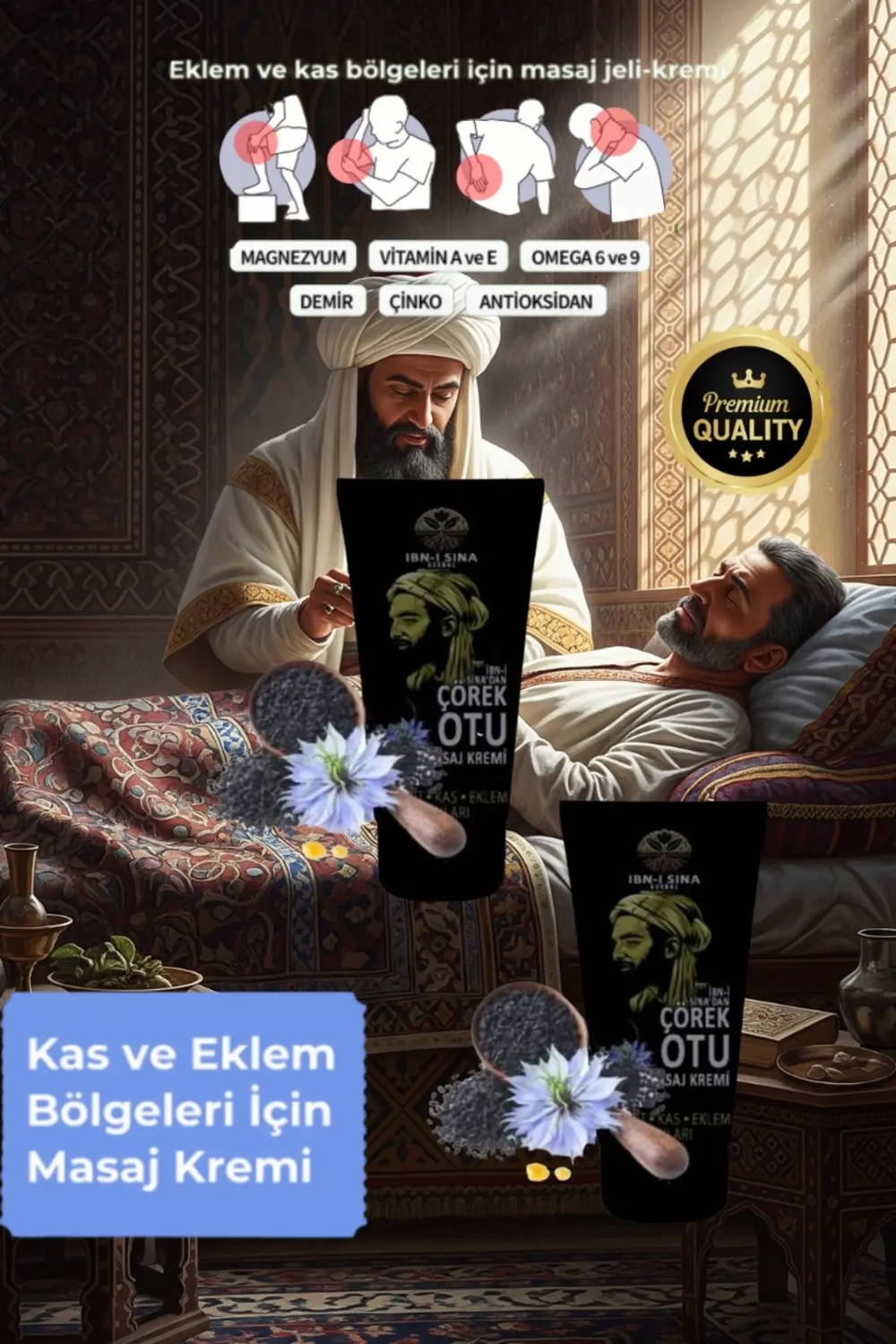 Süper Çörekotu Kremi 50 ml x 2 Adet