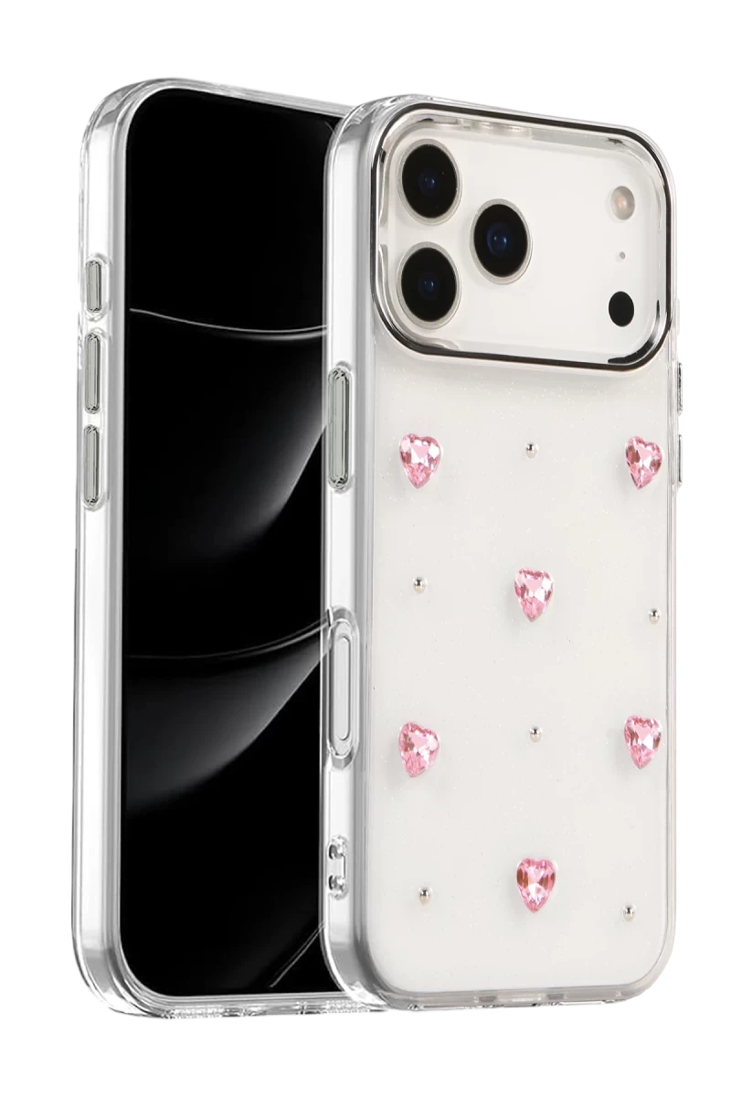 Apple iPhone 17 Pro Max Uyumlu Fiyonk Desenli Kapak - Desen 3