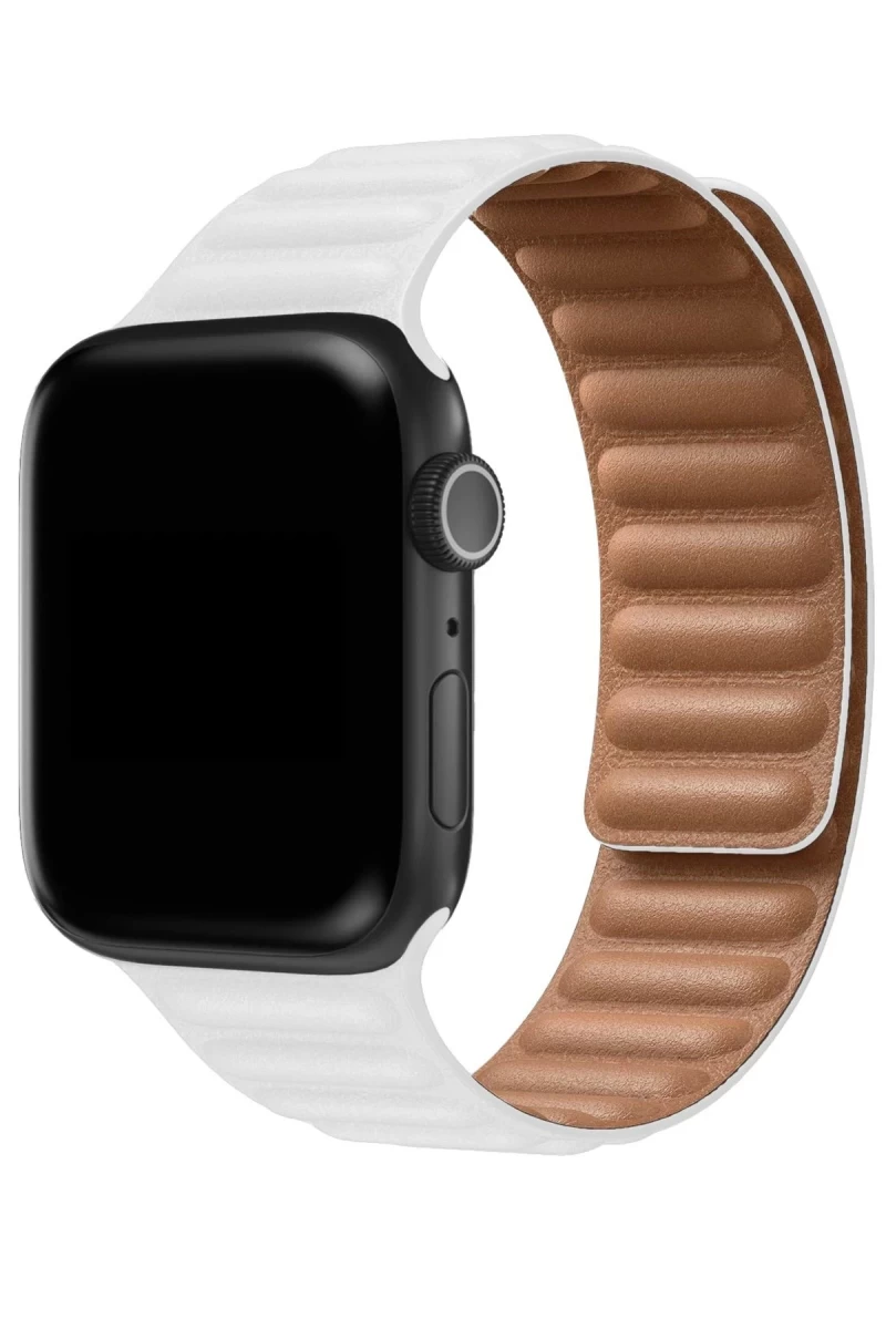 Apple Watch 42mm Uyumlu Loop Kordon - Beyaz