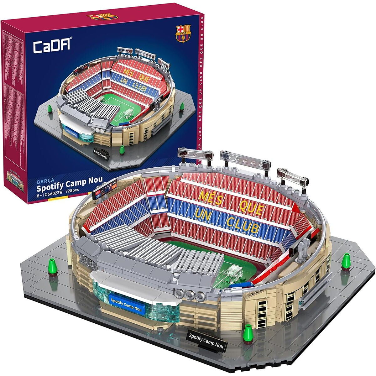 C66023W Cada Camp Nou Stadyum 728 Parça Block Oyuncak