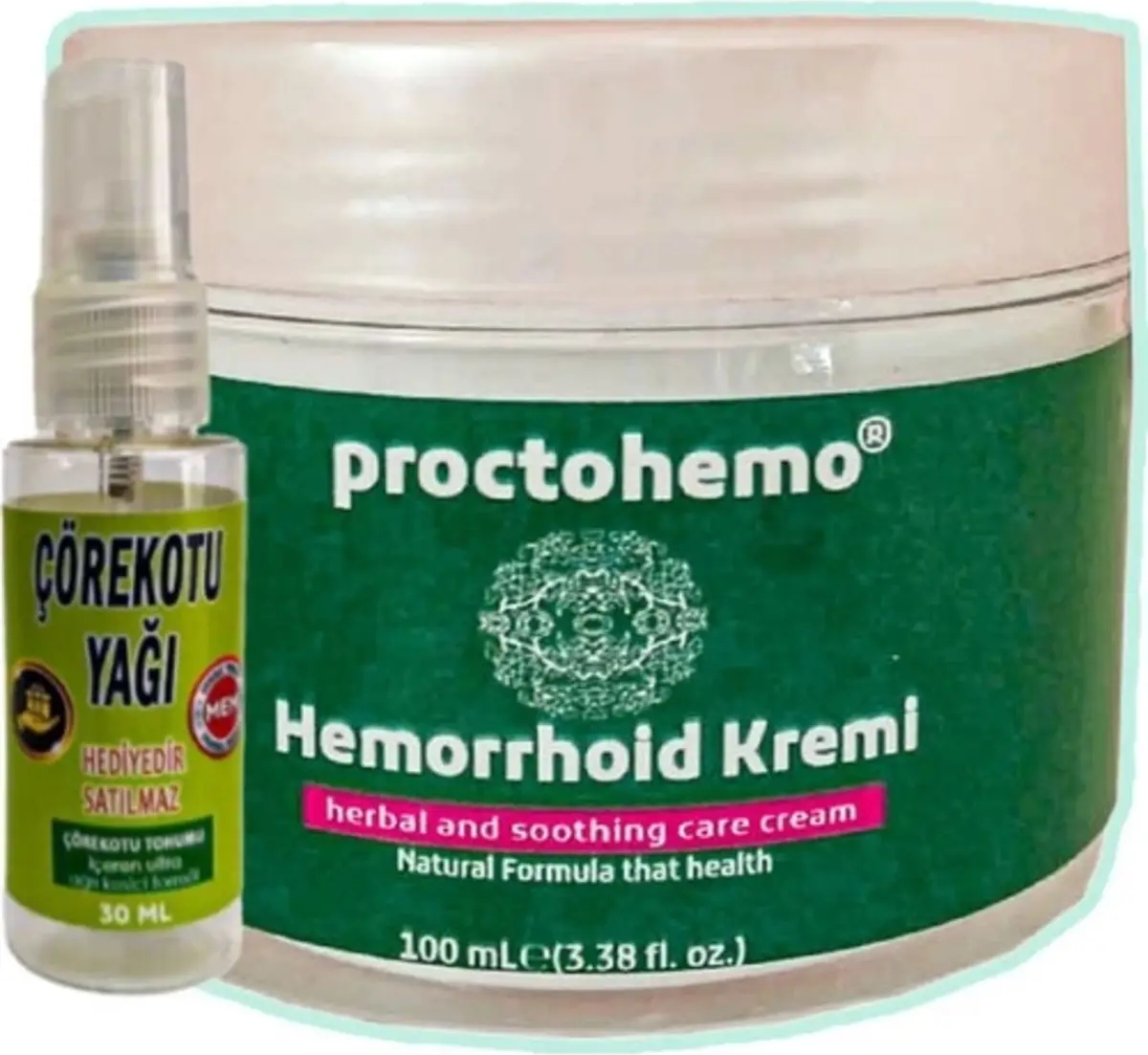 Süper Proctohemo Kişisel Kremi 100 ml + Çörek Otu Yağı 30 ml