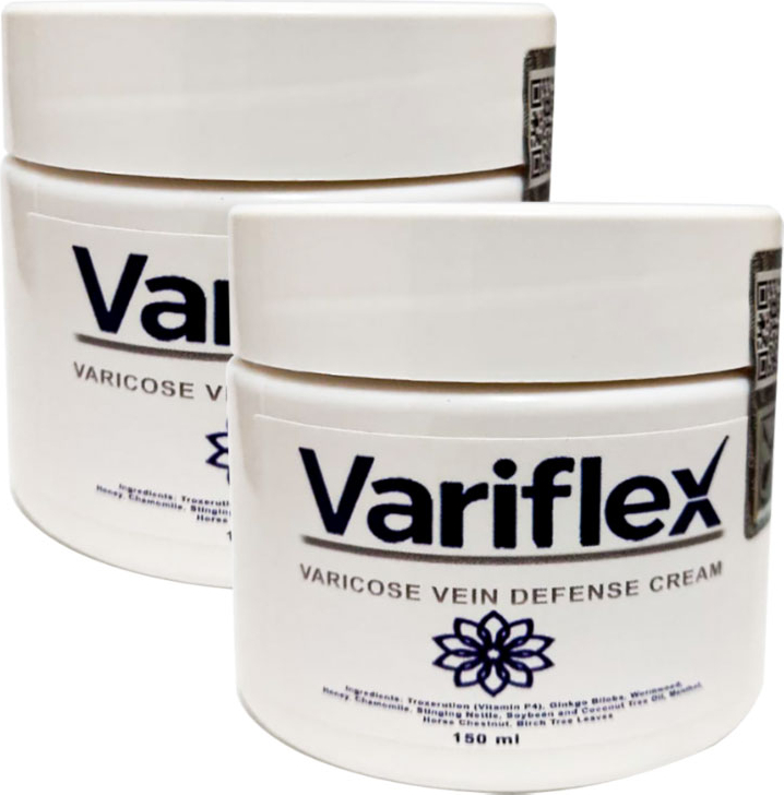 Variflex GZYKS028 2 Adet 150 ml Varicosel Cream Büyük Boy Bacaklara Krem