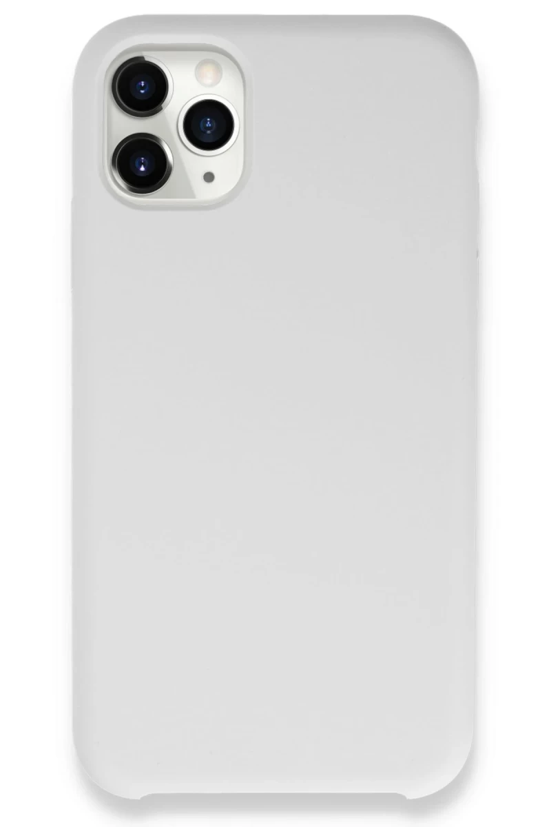 Apple iPhone 11 Pro Uyumlu Kılıf Lansman Legant Silikon - Beyaz