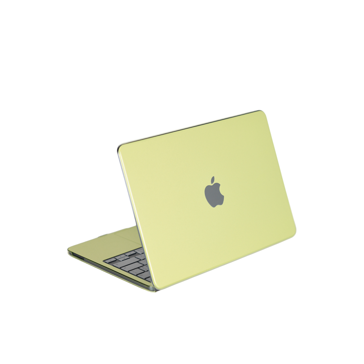Apple MacBook Neo Şeffaf Macbook Kapak - Yeşil