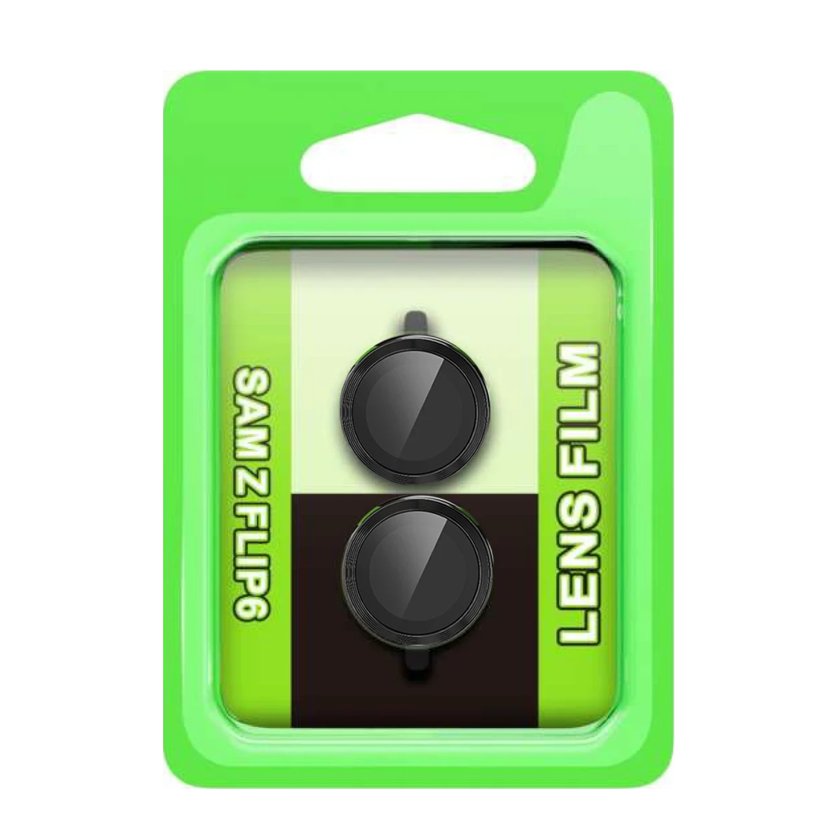 Samsung Galaxy Z Flip 6 Raze Metal Kamera Lens - Siyah